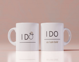 Set 2 cani personalizate I do I do as I am told - Img 1