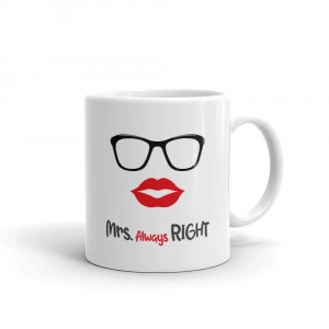 Set 2 cani personalizate Mr Right and Mrs Always Right 3 - Img 3