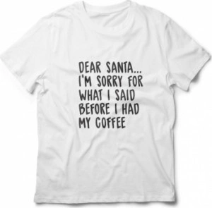 Tricou unisex personalizat Dear Santa