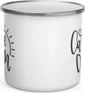 Cana metalica emailata personalizata Carpe diem - Img 2