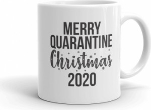 Cana personalizata Merry Quarantine Christmas 2020