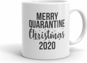 Cana personalizata Merry Quarantine Christmas 2020