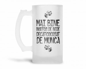 Halba bere Mai bine burtos de bere decat cocosat de munca - Img 2