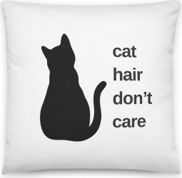Perna personalizata Cat hair don t care