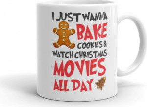 Cana personalizata Cookies and Christmas movies