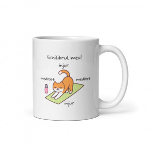 Cana personalizata Echilibrul meu