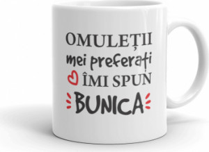 Cana personalizata Omuletii mei preferati imi spun bunica
