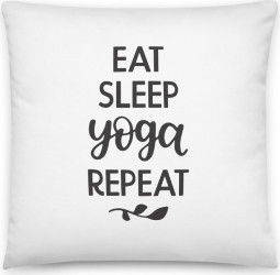 Perna personalizata Eat Sleep Yoga Repeat