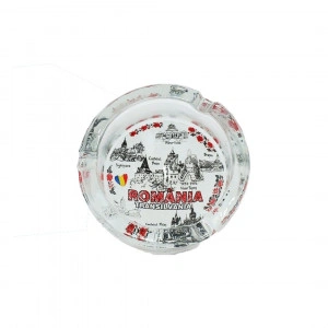 Scrumiera suvenir Romania 7.5cm - Img 2