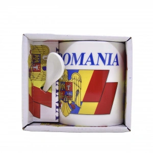 Cană cu linguriță România - Img 3
