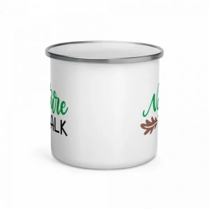 Cana metalica emailata personalizata Nature Walk - Img 2