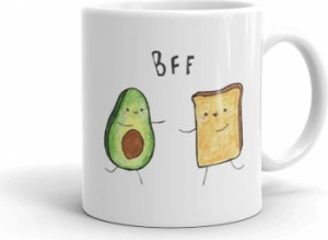 Cana personalizata Avocado and toast