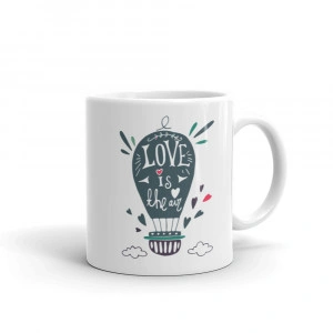 Cana personalizata Love is in the air - Img 2