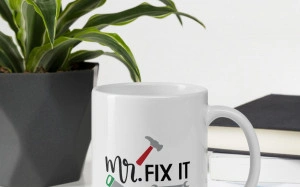 Cana personalizata Mr Fix it - Img 3