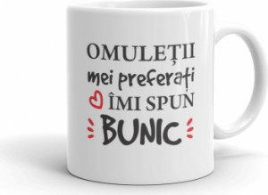Cana personalizata Omuletii mei preferati imi spun bunic