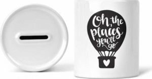 Pusculita personalizata Oh the places youll go