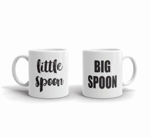 Set 2 cani personalizate Little spoon Big spoon - Img 4