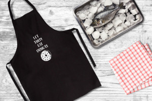 Sort de bucatarie personalizat Let them eat donuts