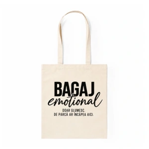 Tote Bag Personalizat Bagaj Emoțional