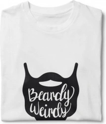 Tricou unisex personalizat Beardy Weirdy