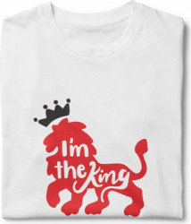 Tricou unisex personalizat I m the king