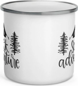 Cana metalica emailata personalizata Seek Adventure - Img 2