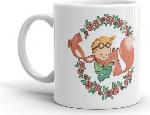 Cana personalizata Micul print - Limpede nu vezi decat cu inima - Img 3