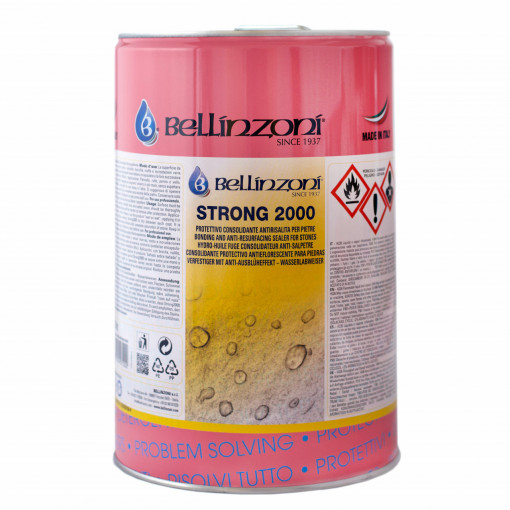 Impregnant consolidant STRONG 2000 pentru piatra 5 L (pachet 4 x 5 Lt)