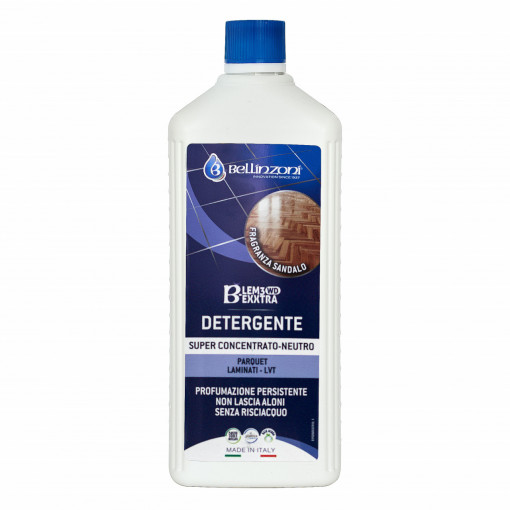 Detergent neutru concentrat pentru parchet, laminate, LVT B-LEM3 EXXTRA WD 1 L (pachet 6 x 1 Lt)