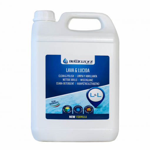 Detergent autolucidant 5 Lt pentru intretinere zilnica L&L LAVA LUCIDA