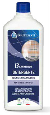 Detergent igienizat pentru pardoseli B -SANYFLO0R 5 L (pachet 4 x 5 Lt)