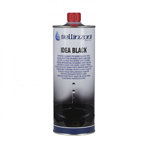 Impermeabilizant protectiv pentru piatra interior exterior NEGRU IDEA BLACK 750 ml (pachet 6 x 750 ml Lt)