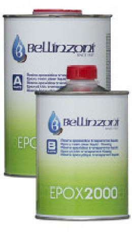 MASTIC EPOX 1,6 Kg 2000 TRANSP. LICHID catalizator inclus - Img 1