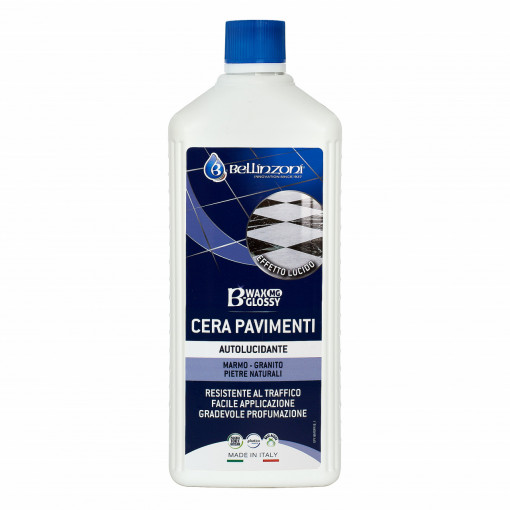 Ceara autolucidanta pentru pardoseli din piatra naturala B -WAX GLOSSY MG, 5 L (pachet 4 x 5 Lt)
