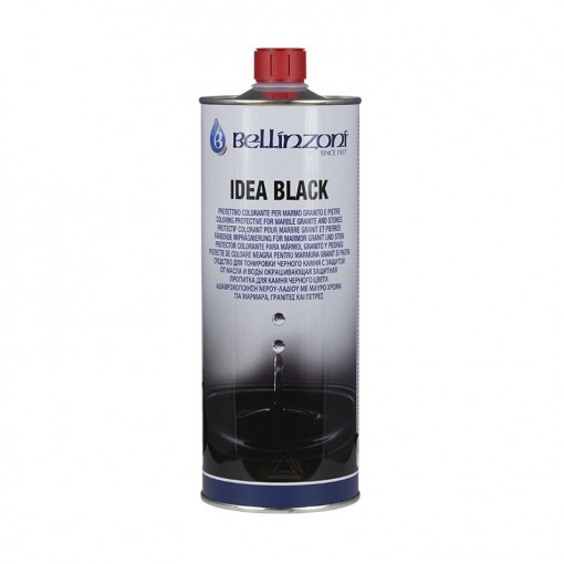 Impermeabilizant protectiv pentru piatra interior exterior NEGRU IDEA BLACK 5 lt (pachet 3 x 5 lt)