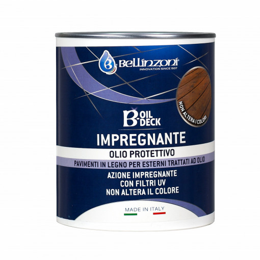 Tratament impregnat pentru lemn exterior B-OIL DECK 1 L (pachet 6 x 1 Lt)