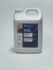 Detergent autolucidant pentru marmura, gresie. ceramica, parchet, cotto pentru trafic intens B-WASH & POLISH 5 Lt set 4 buc