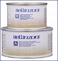 Mastic BEJ SOLID epoxidic pentru lipit si chituit marmura, granit, travertin, onix, pietre EPOX 2000 catalizator inclus Set 12 buc.