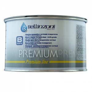MASTIC PREMIUM EPOX TRANSP. SOLID catalizator 500 gr. cod 41494/C500/ Set 6 buc.