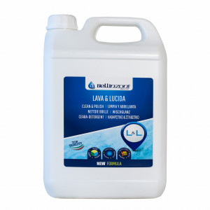 Canistra de 5 litri de Bellinzoni Lava Lucida L&L pe fundal alb