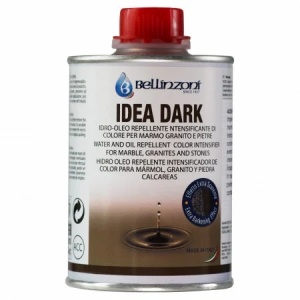 Impermeabilizant tonalizant protectiv pentru piatra interior exterior IDEA DARK 250 ml set 12 bucati