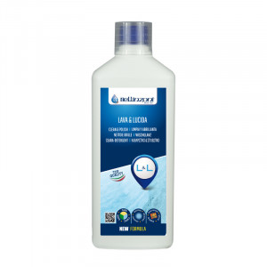 Detergent autolucidant pentru intretinere zilnica L&L LAVA LUCIDA 1 LT Set18 buc.