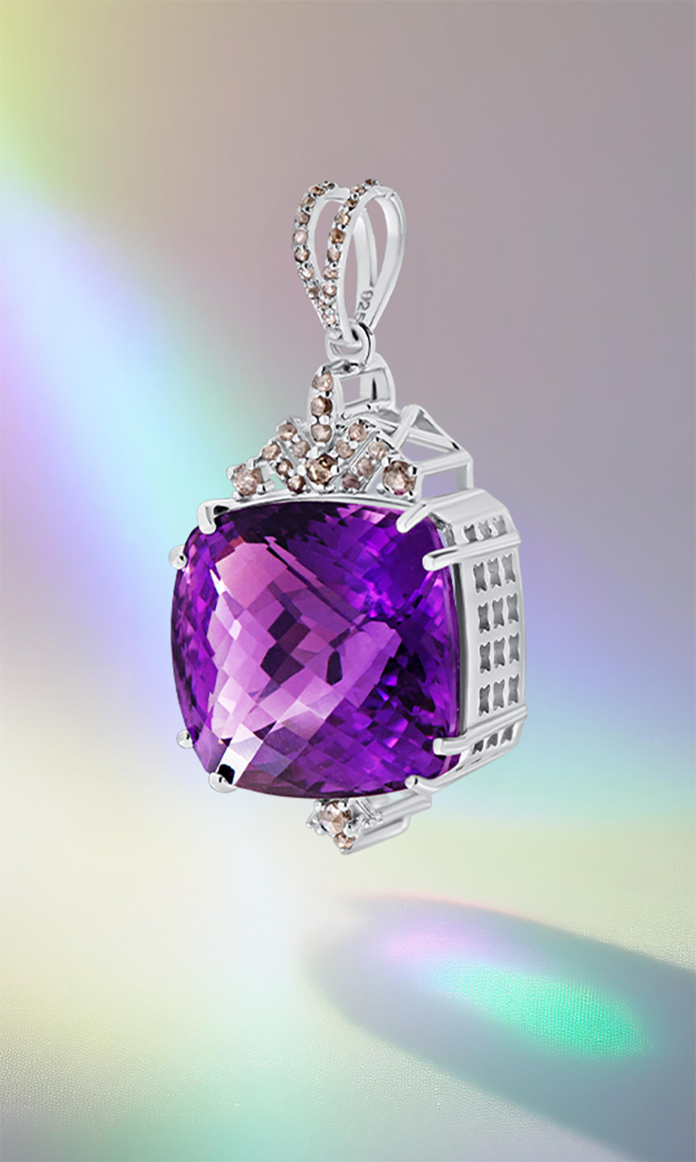 bijuterii din argint 925 cu diamante, pietre pretioase si semipretioase naturale play of color - Img2