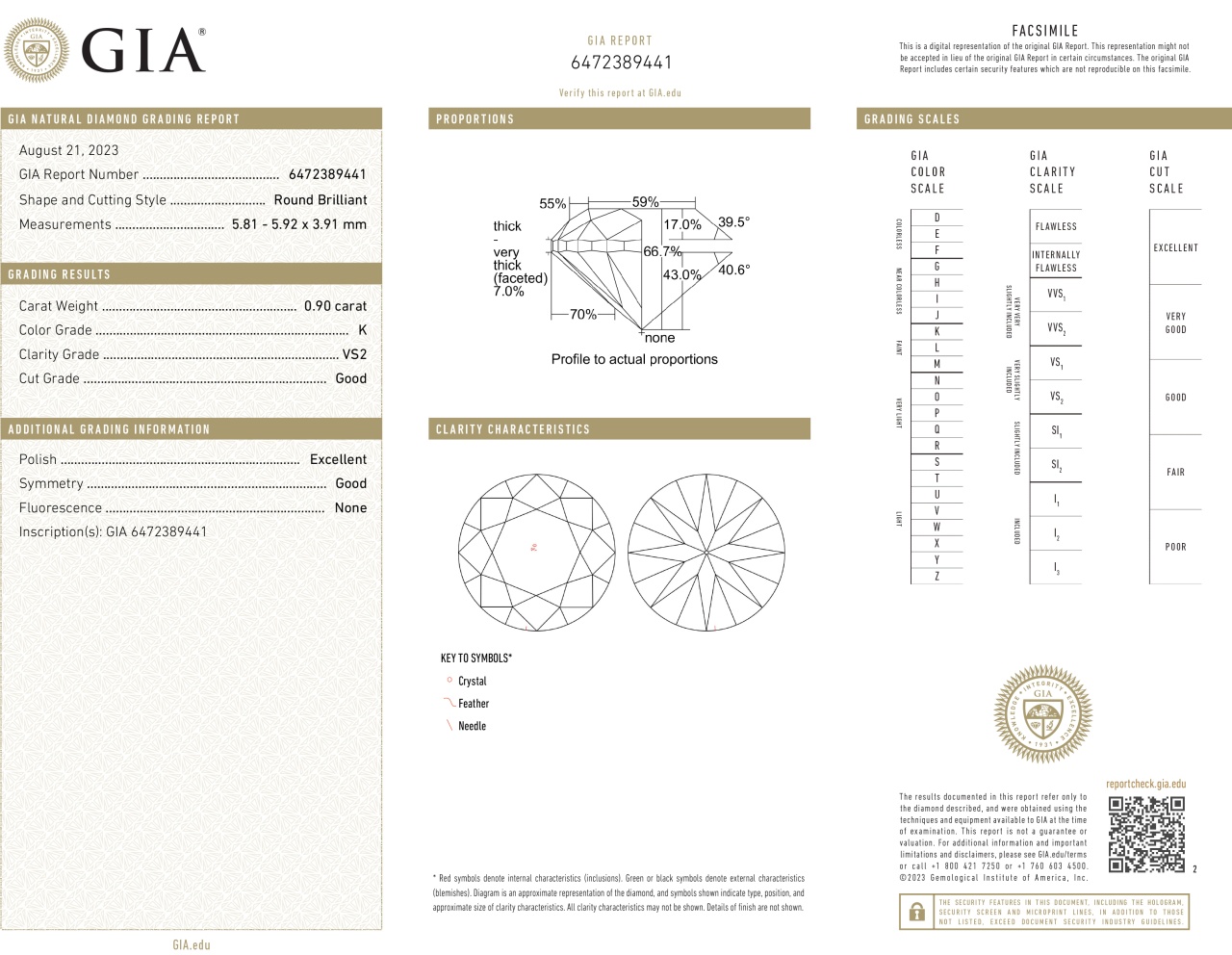 Cercei din aur de 18k cu diamante naturale de 1.80 ct - 3 | YEO