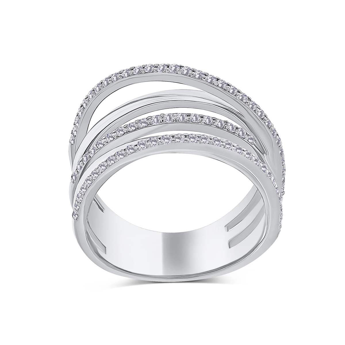 Inel din aur de 18k cu diamante naturale de 0.43 ct - 2 | YEO