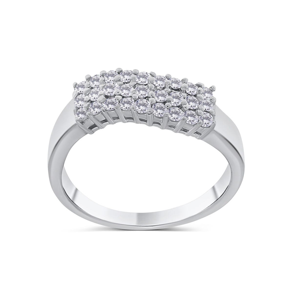 Inel din aur de 18k cu diamante naturale de 0.54 ct - 1 | YEO