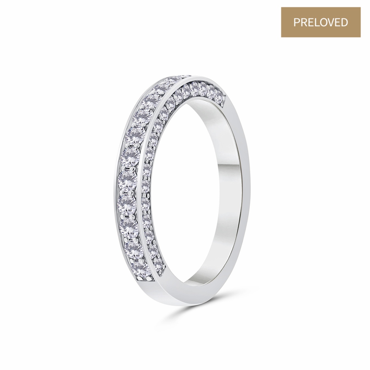 Inel din aur de 18k cu diamante naturale de 0.67 ct