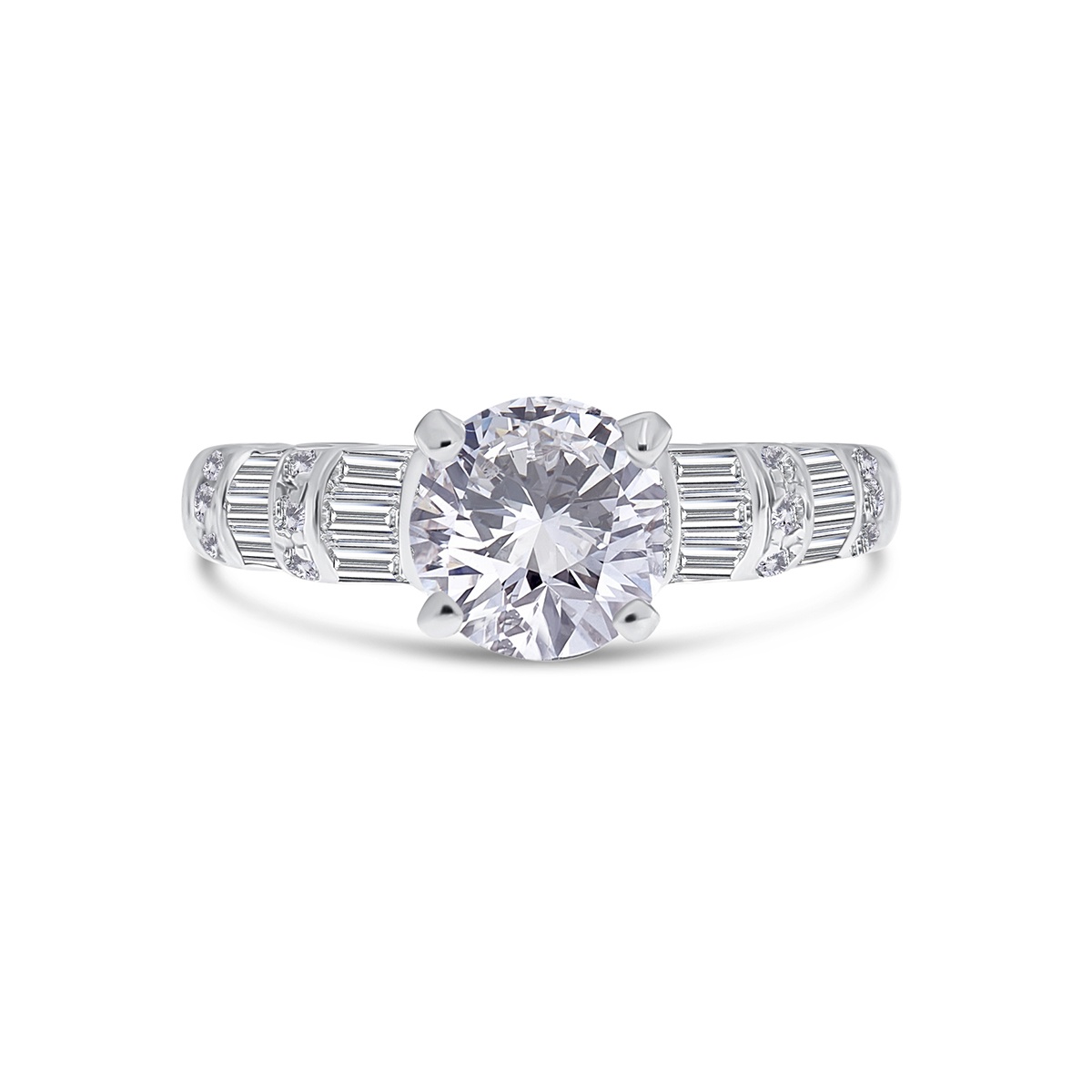 Inel din aur cu diamante naturale de 1.51 ct și 0.56 ct - 2 | YEO