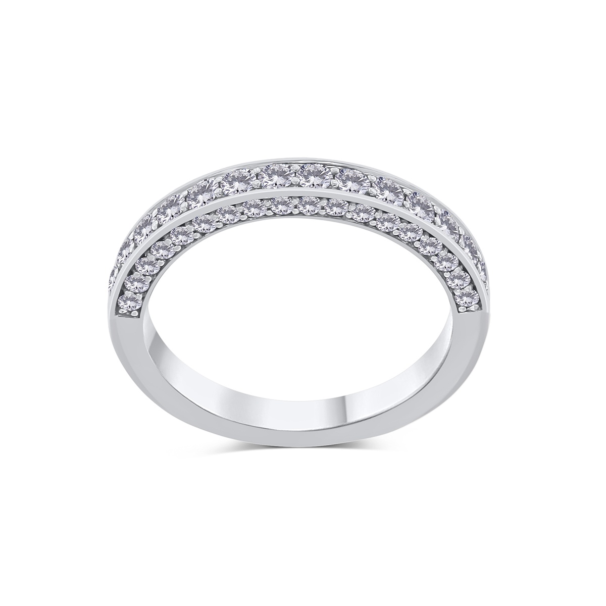 Inel din aur de 18k cu diamante naturale de 0.67 ct - 2 | YEO