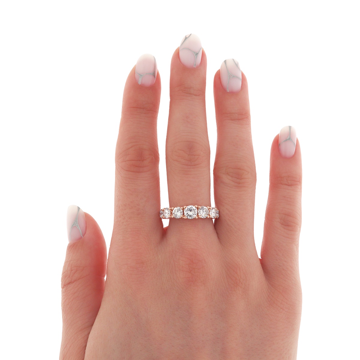 Inel din aur de 18k cu diamante naturale de 2.56 ct - 3 | YEO